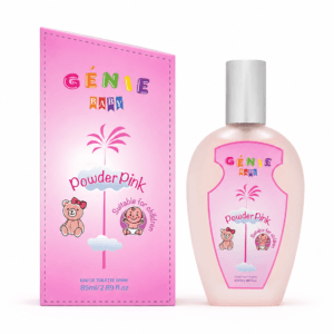 عطر جيني بيبي (Genie Baby) للأطفال، وتحديداً بنكهة "باودر بينك" (Powder Pink).