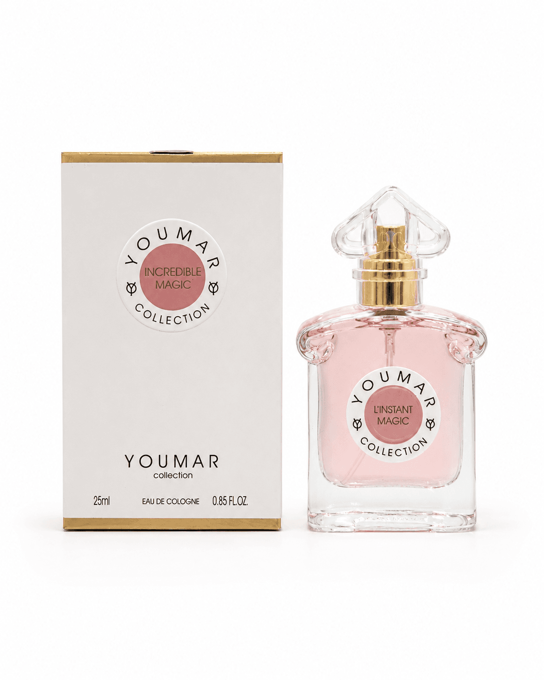 عطر يومار كولكشن (Youmar Collection) طراز "إنستانت ماجيك" (Instant Magic) في عبوة سعة 25 مل.